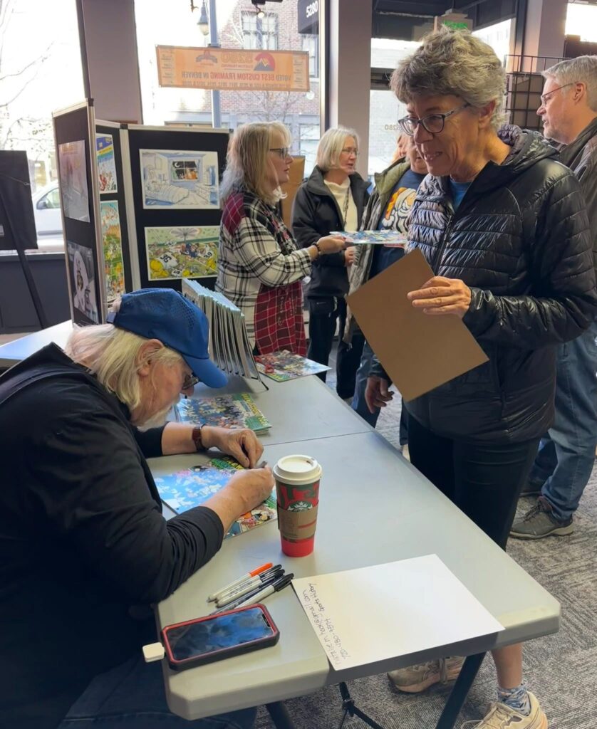 Drew Litton at 5280 Custom Framing!