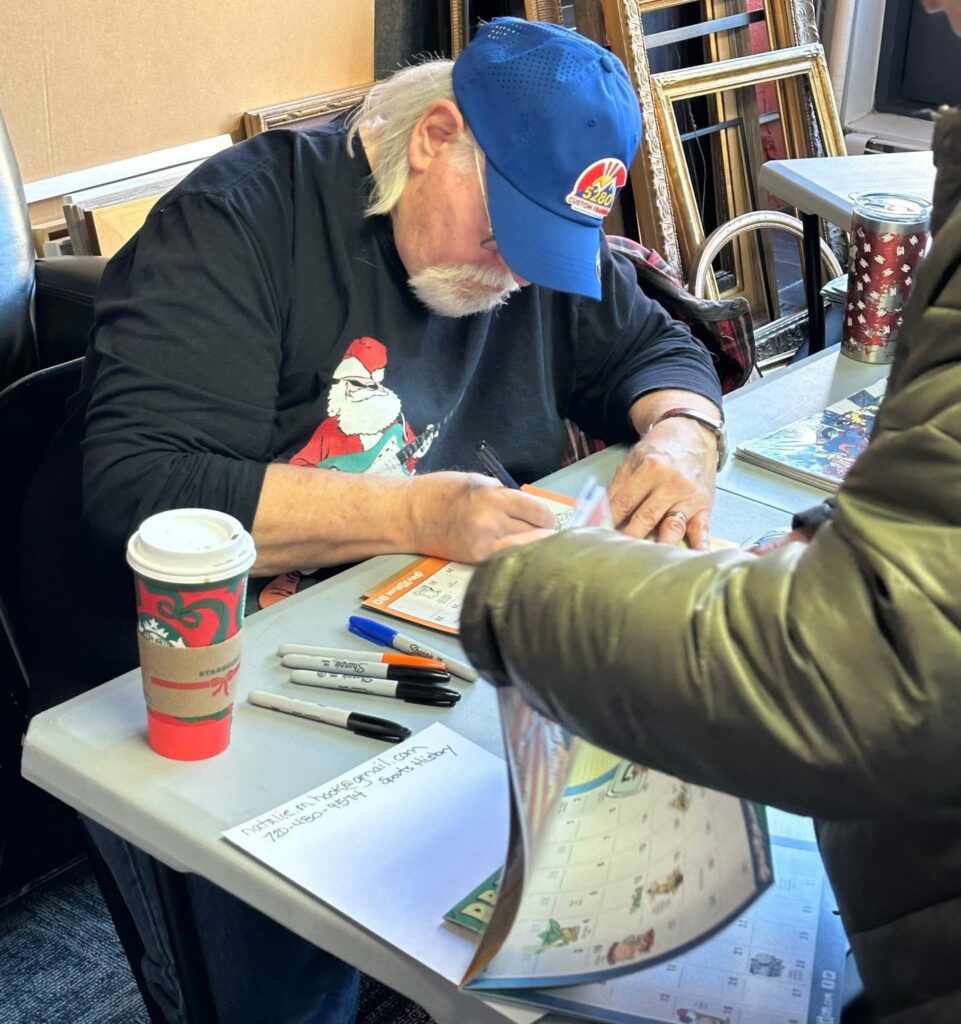 Drew Litton at 5280 Custom Framing!