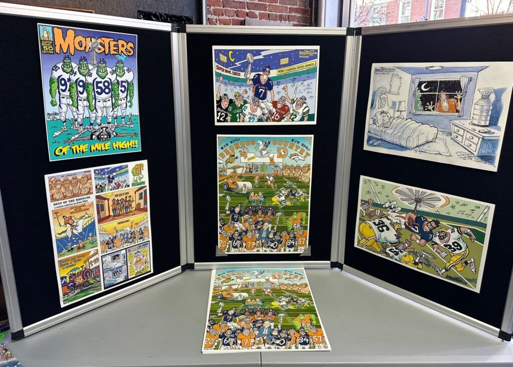 Drew Litton at 5280 Custom Framing!