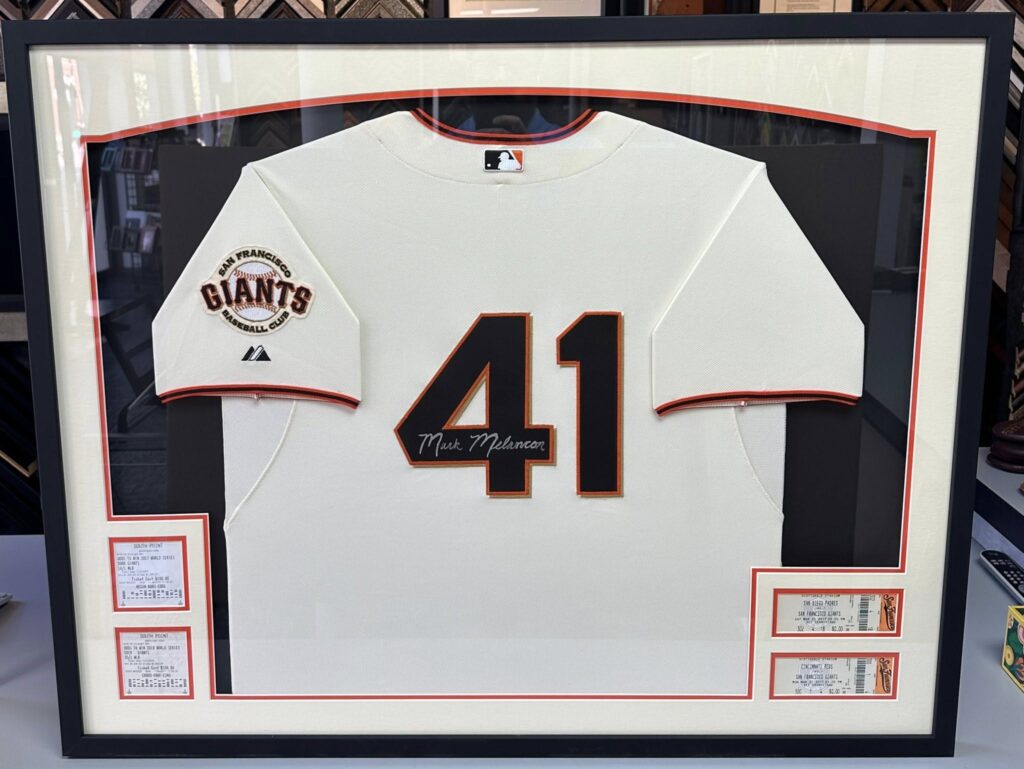 Custom Framed Mark Melancon Jerseys