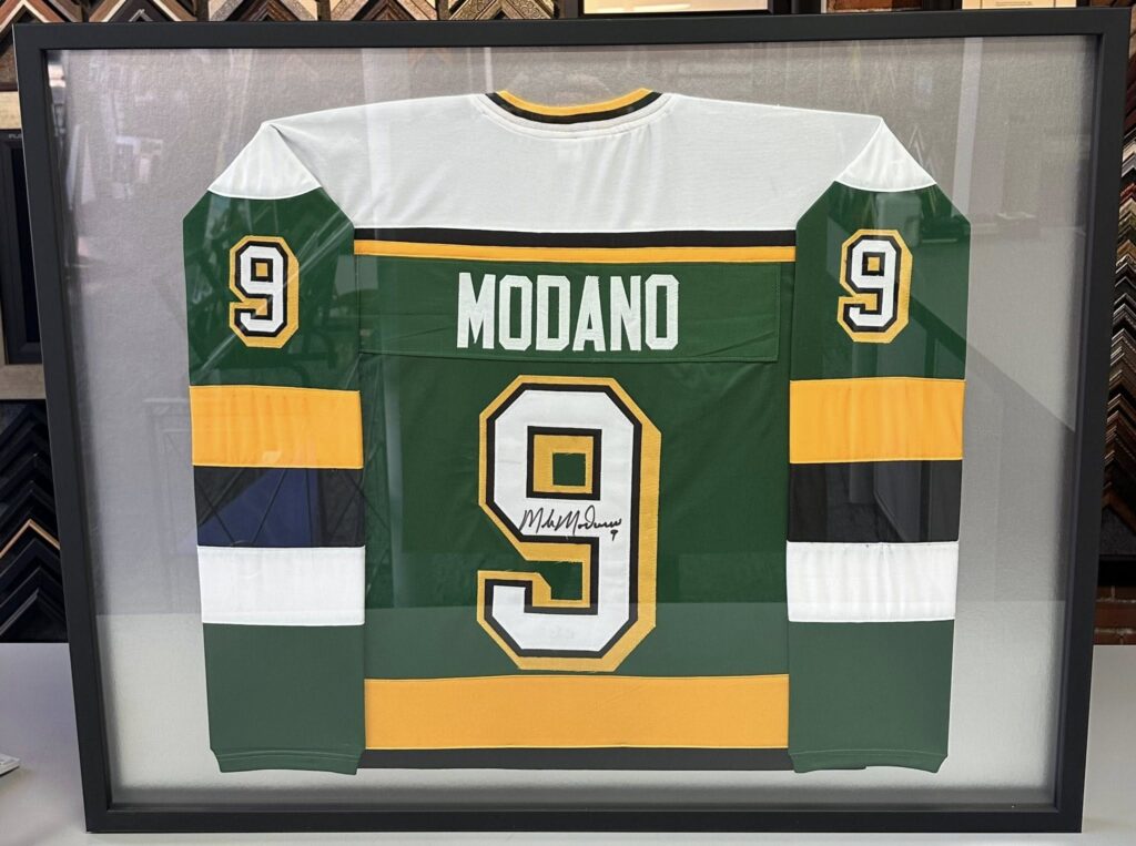 Auston Matthews & Mike Modano Framed Jerseys