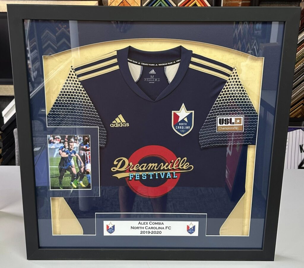 Custom Framed Jerseys for Alex Comsia 