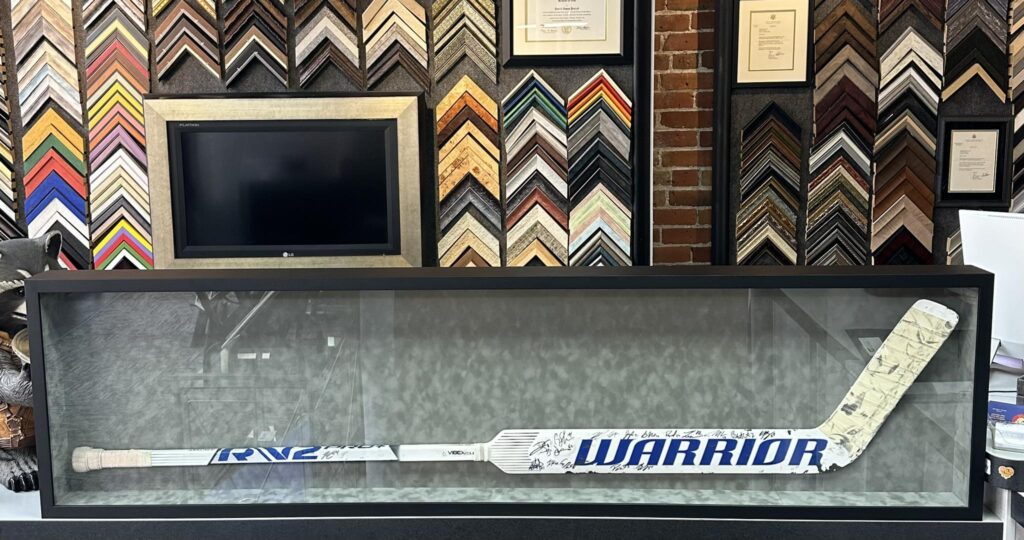 Custom Framed Hockey Stick