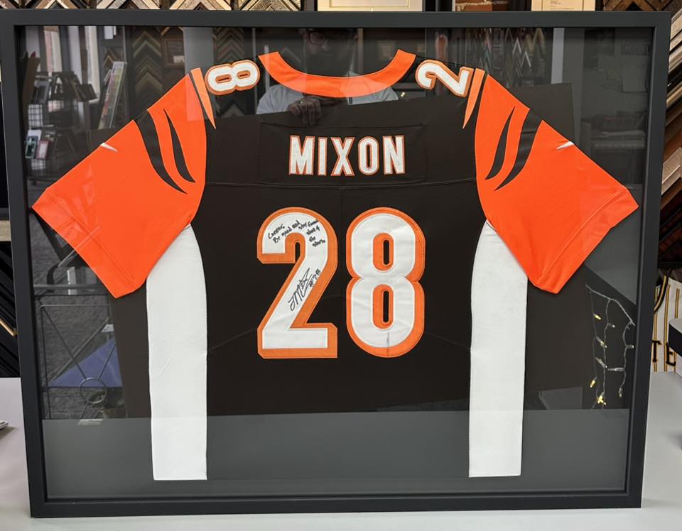 Custom Jersey Framing Denver 
