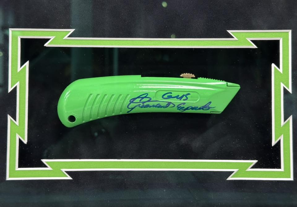 Custom Framed 'Breaking Bad' Gus Fring Box Cutter