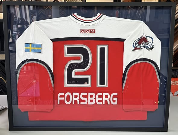 Custom Jersey Framing Denver 