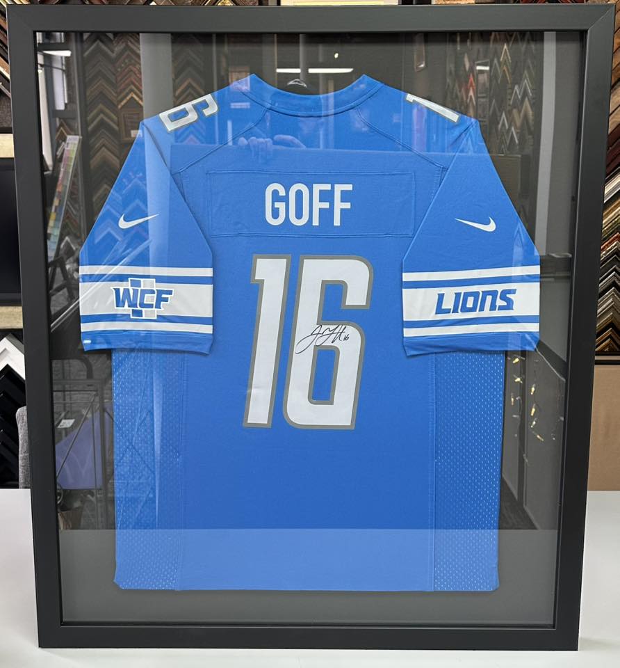 Custom Jersey Framing Denver 