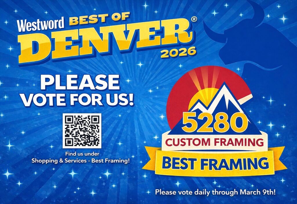 5280 Custom Framing on Denver Westword
