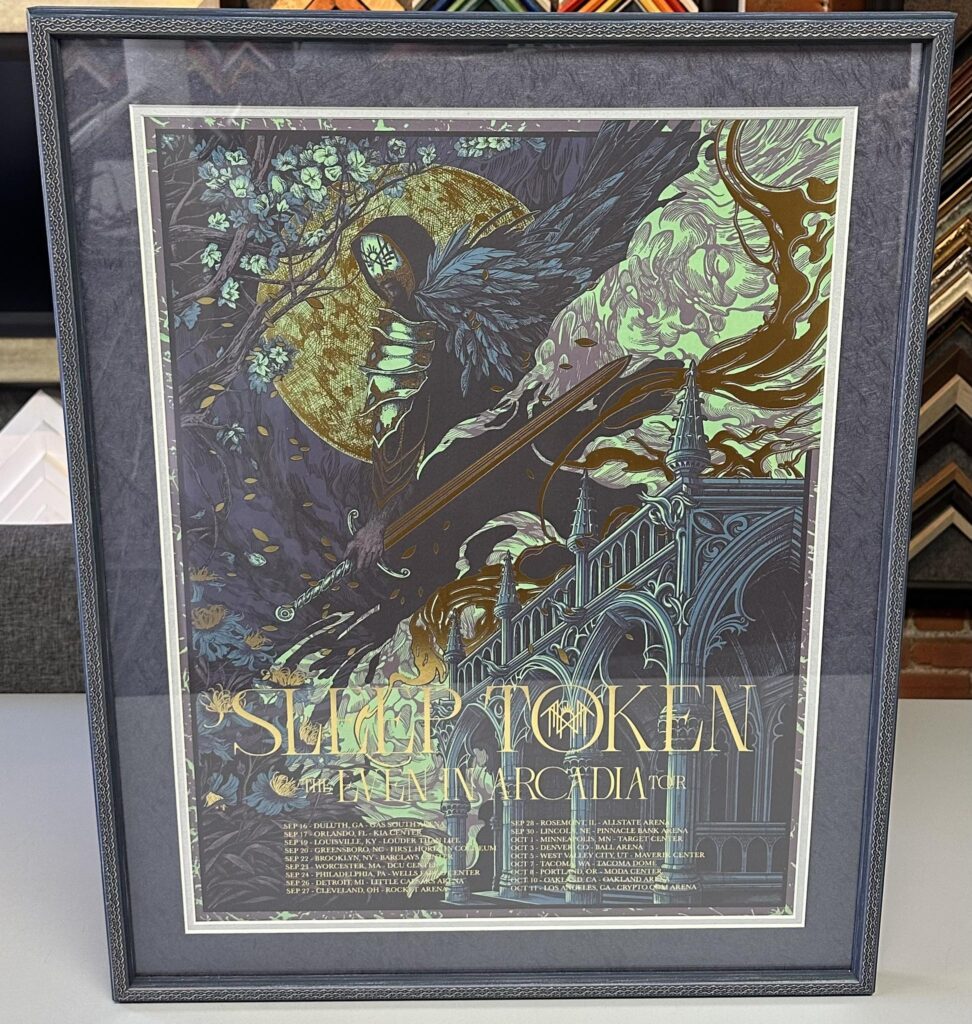 Custom Framed Sleep Token Print 