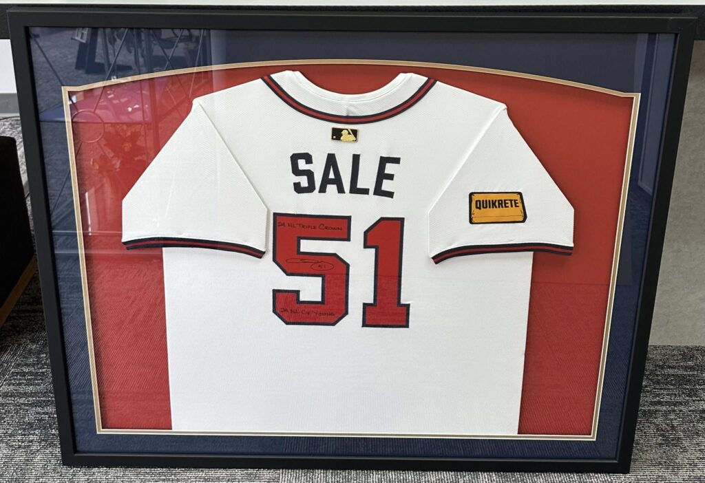 Custom Framed Jerseys for Pierce Johnson!