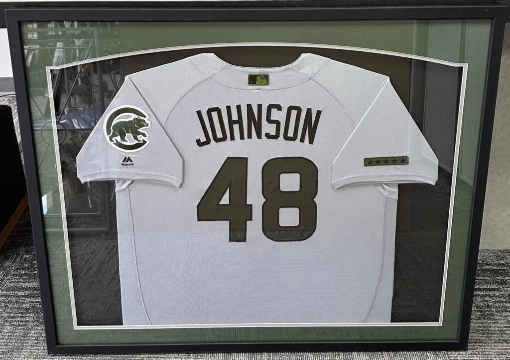 Custom Framed Jerseys for Pierce Johnson!