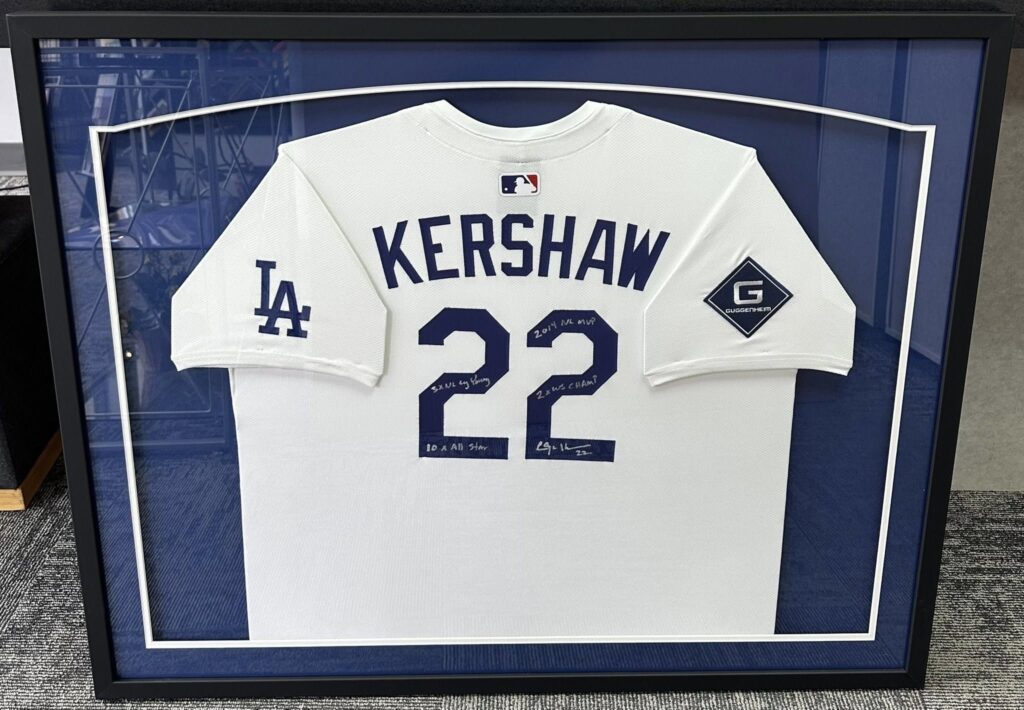 Custom Framed Jerseys for Pierce Johnson!