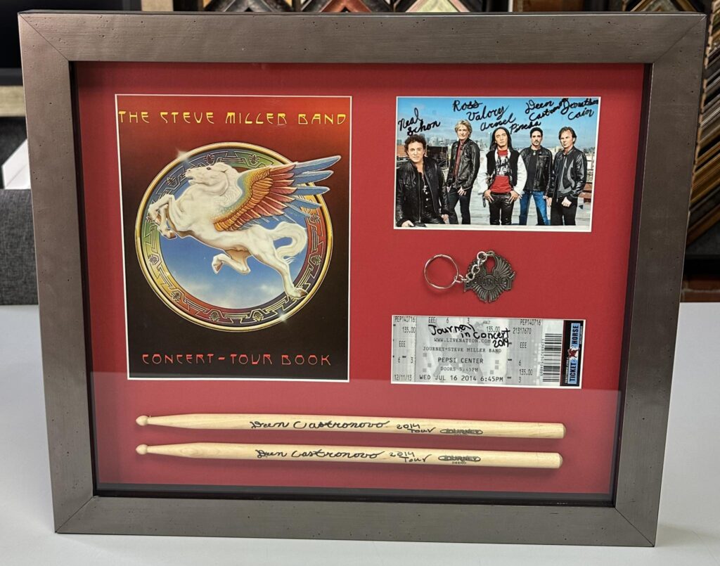 The Steve Miller Band Custom Framed Shadowbox