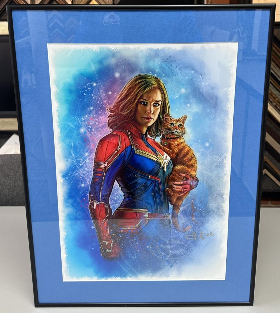 Captain Marvel & Goose 