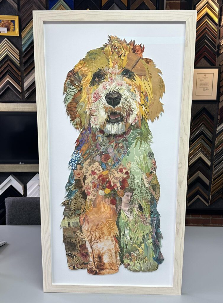 Framed Mixed-Media Art by Brenda Bogart