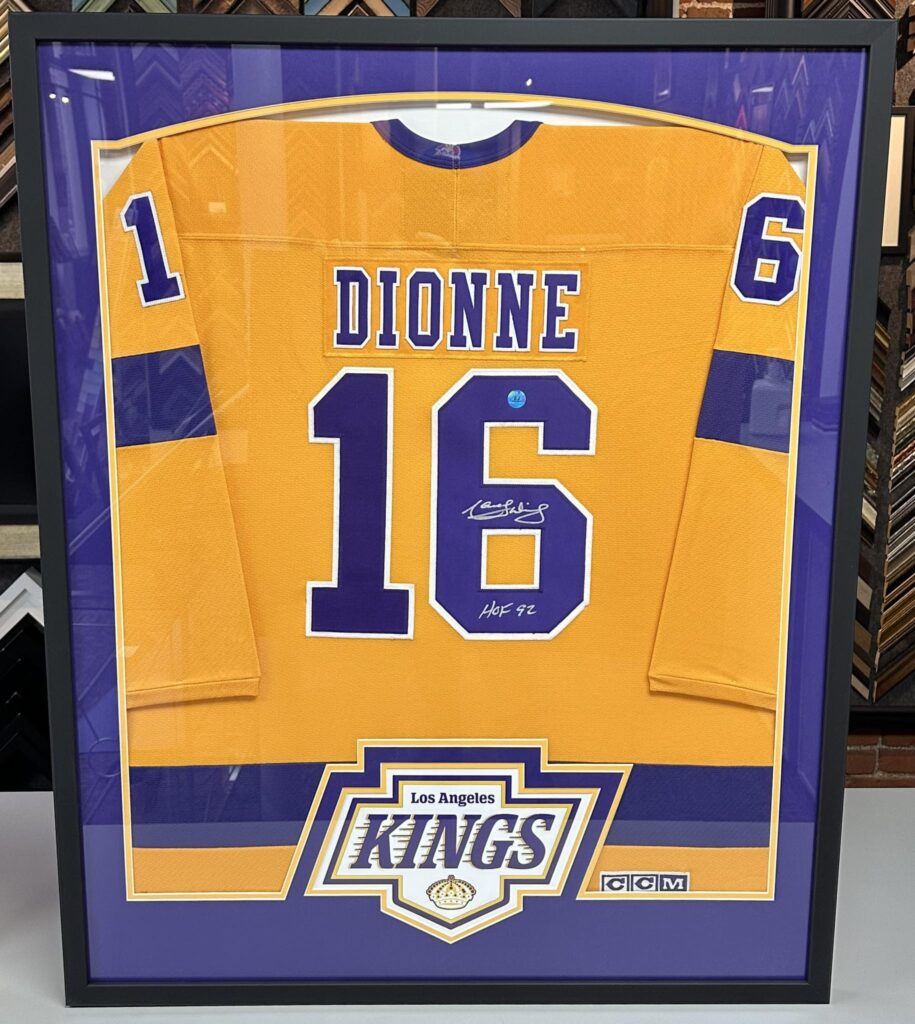 Custom Framed Marcel Dionne LA Kings Jersey