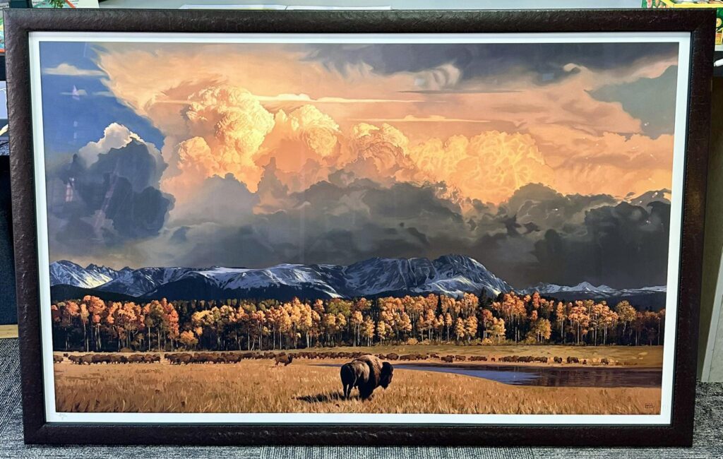 Custom Framed Mark Maggiori Print