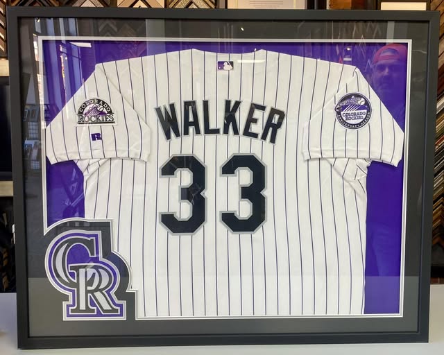 Colorado's Premier Sports Jersey Framer