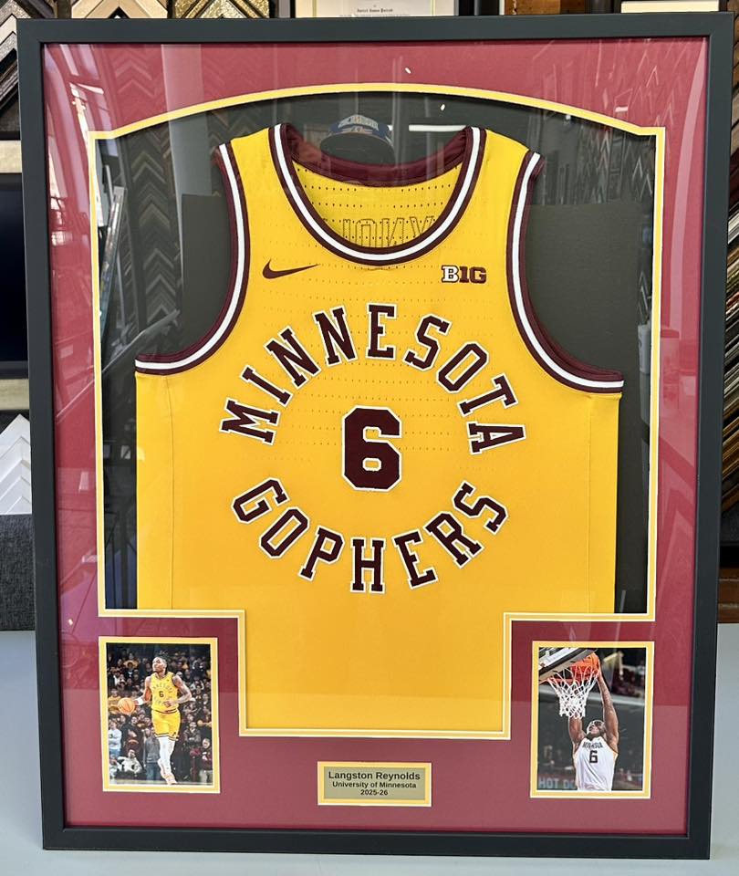 Minnesota Golden Gophers Framed Jerseys