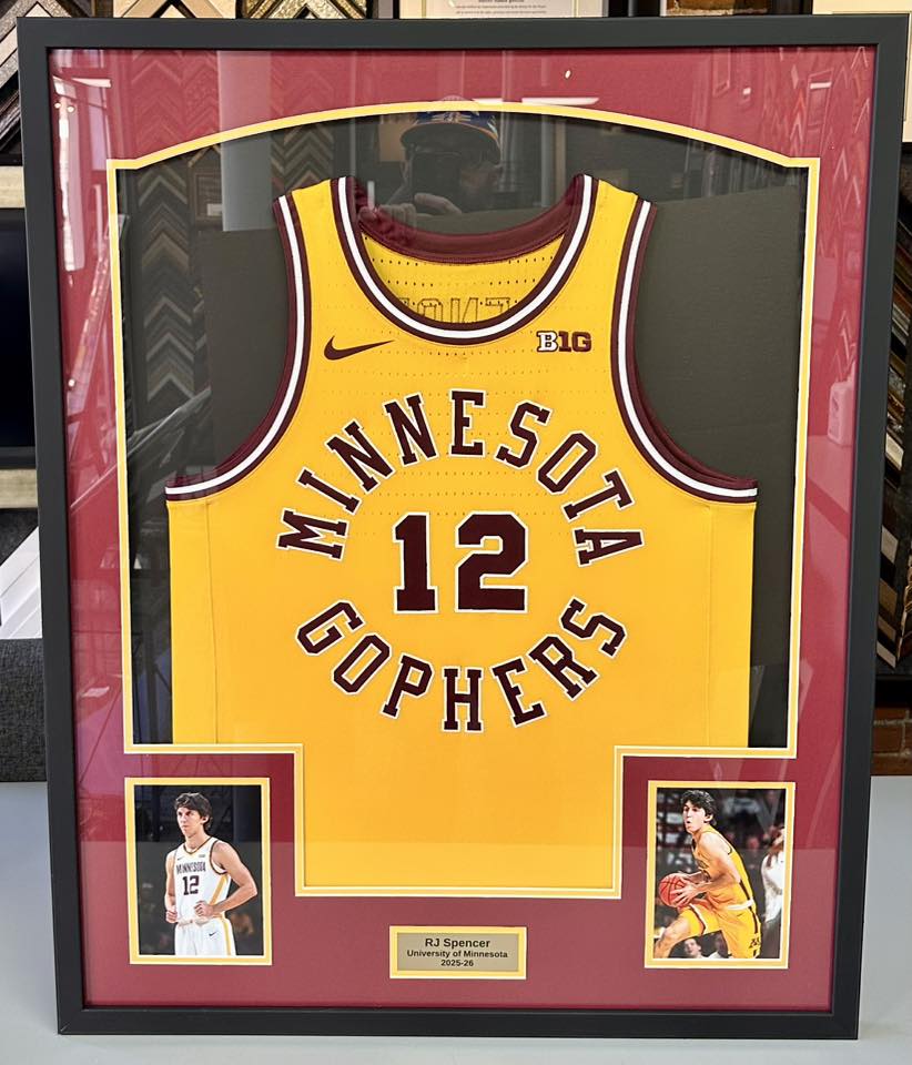 Minnesota Golden Gophers Framed Jerseys