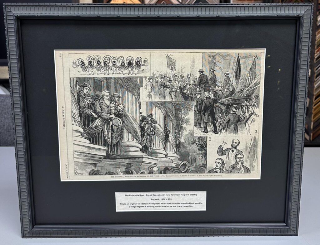 Custom Framed Harper’s Weekly Print