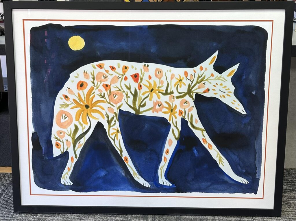‘Flower Fox’ by Melissa Lakey