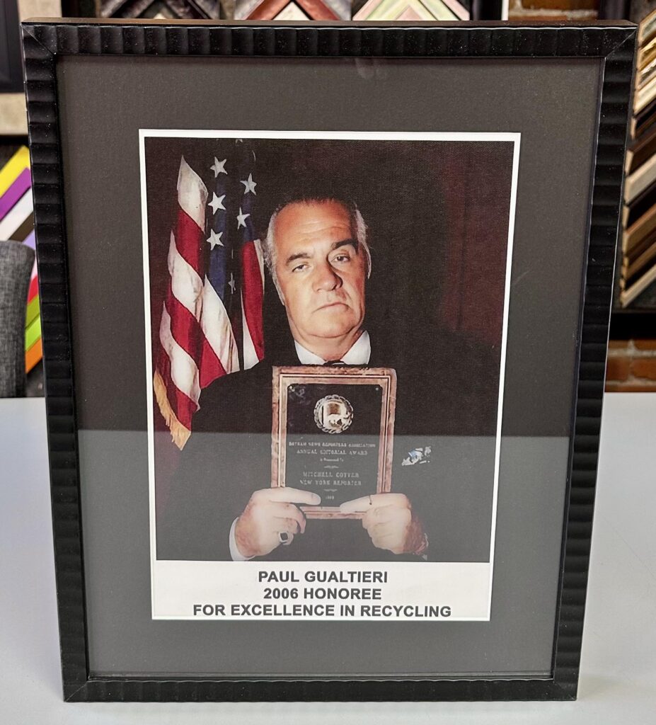 The Sopranos Paulie Walnuts 'Excellence in Recycling'