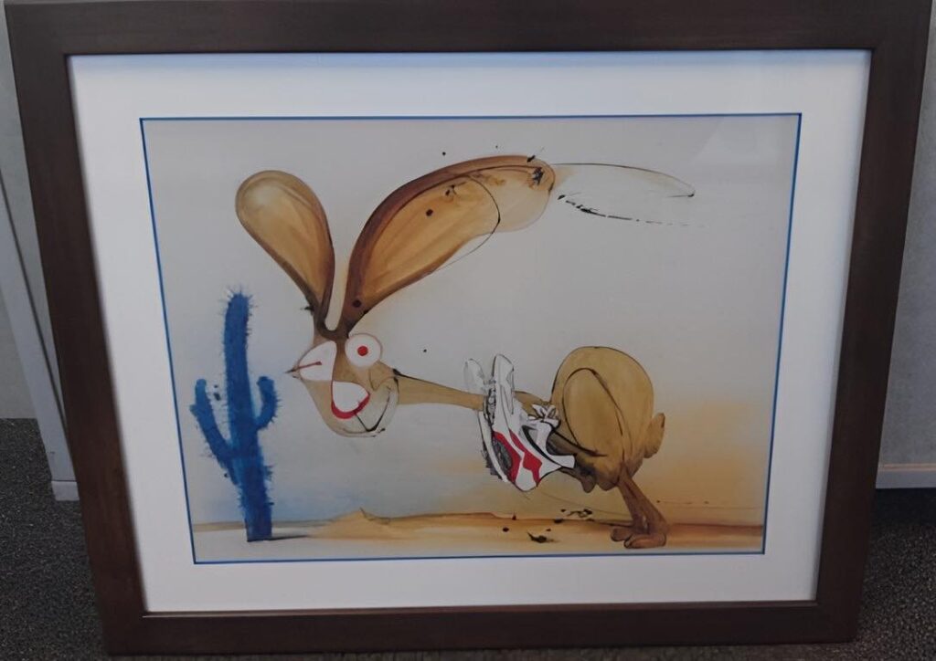 Ralph Steadman Nike Air Max Advertisement