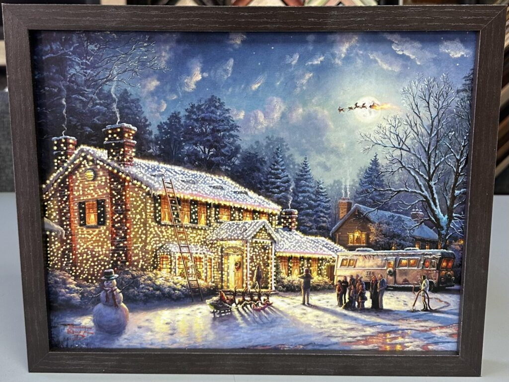 Christmas Vacation by Thomas Kinkade 