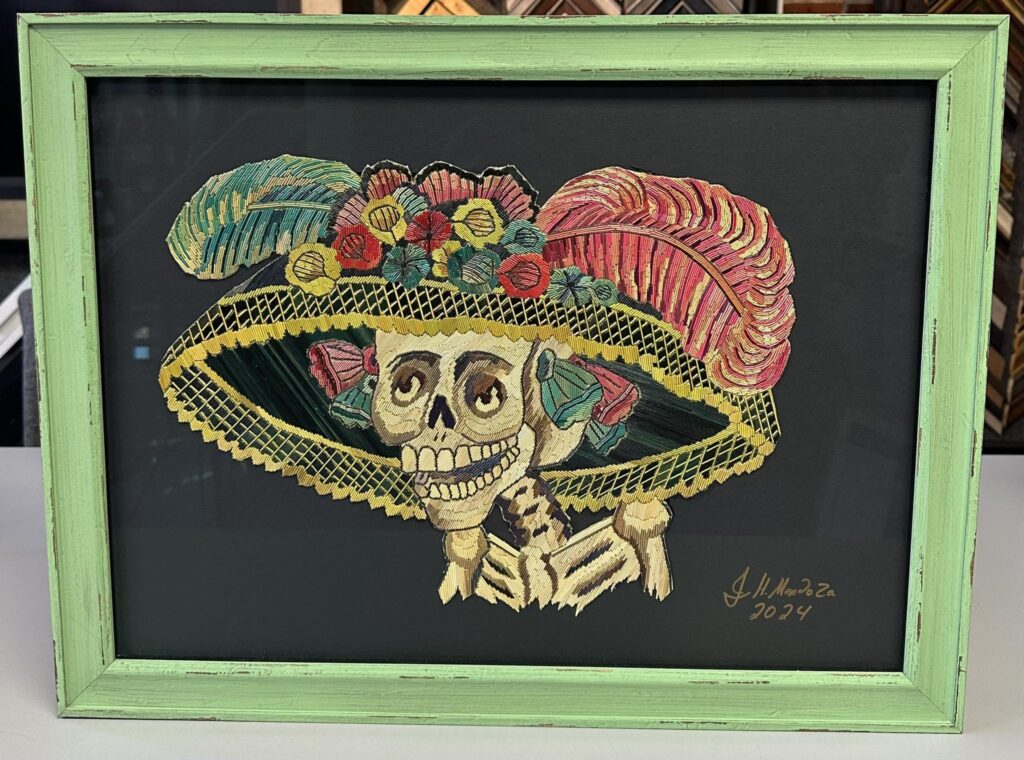 Custom Framed Woven Artwork 