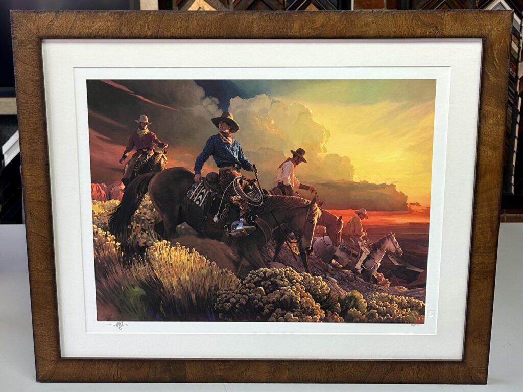 Custom Framed Mark Maggiori Fine Art 