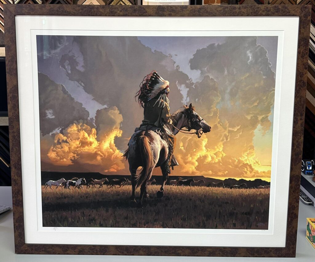 Custom Framed Mark Maggiori Fine Art