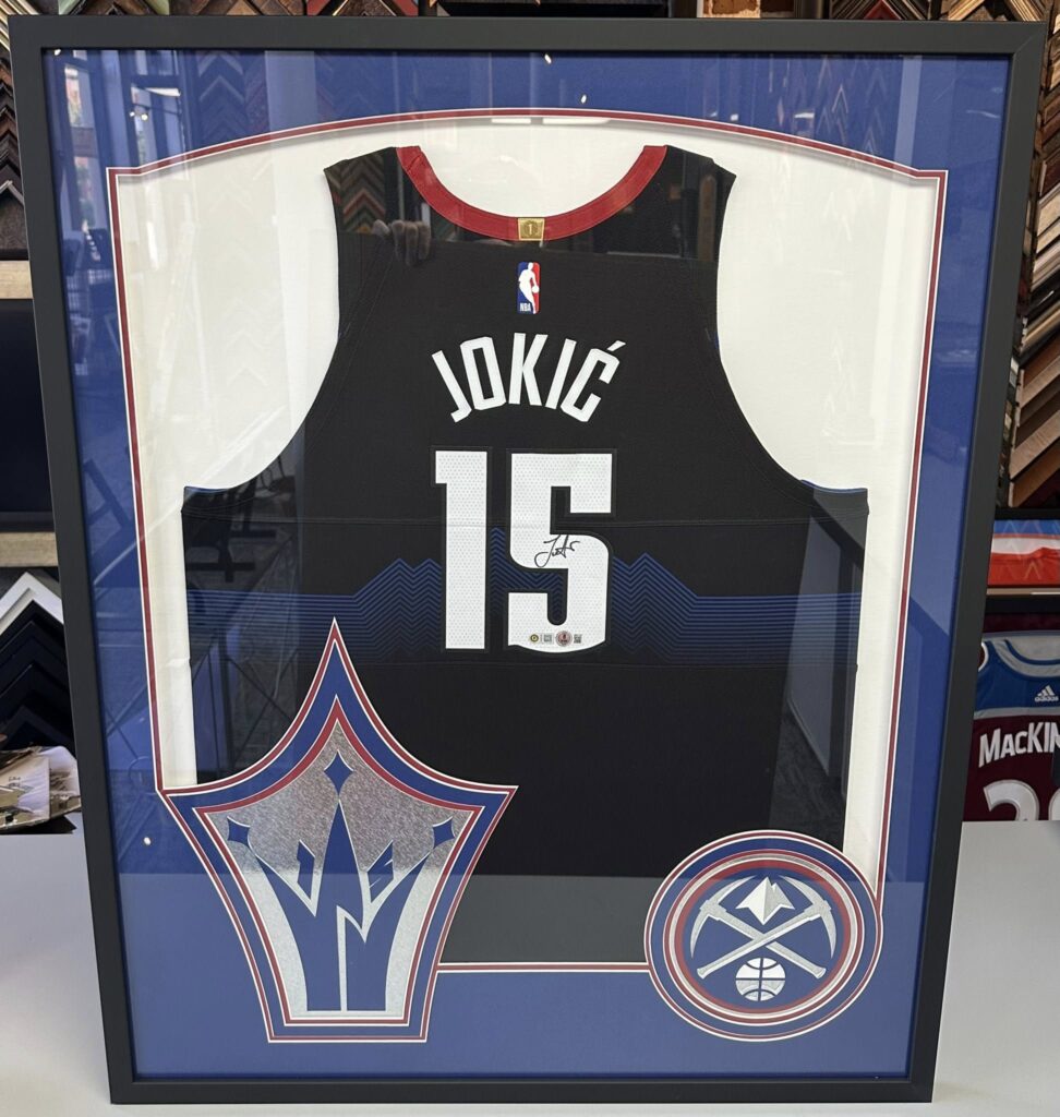 5280 Custom Framing is Denver’s Premier Sports Jersey Framer
