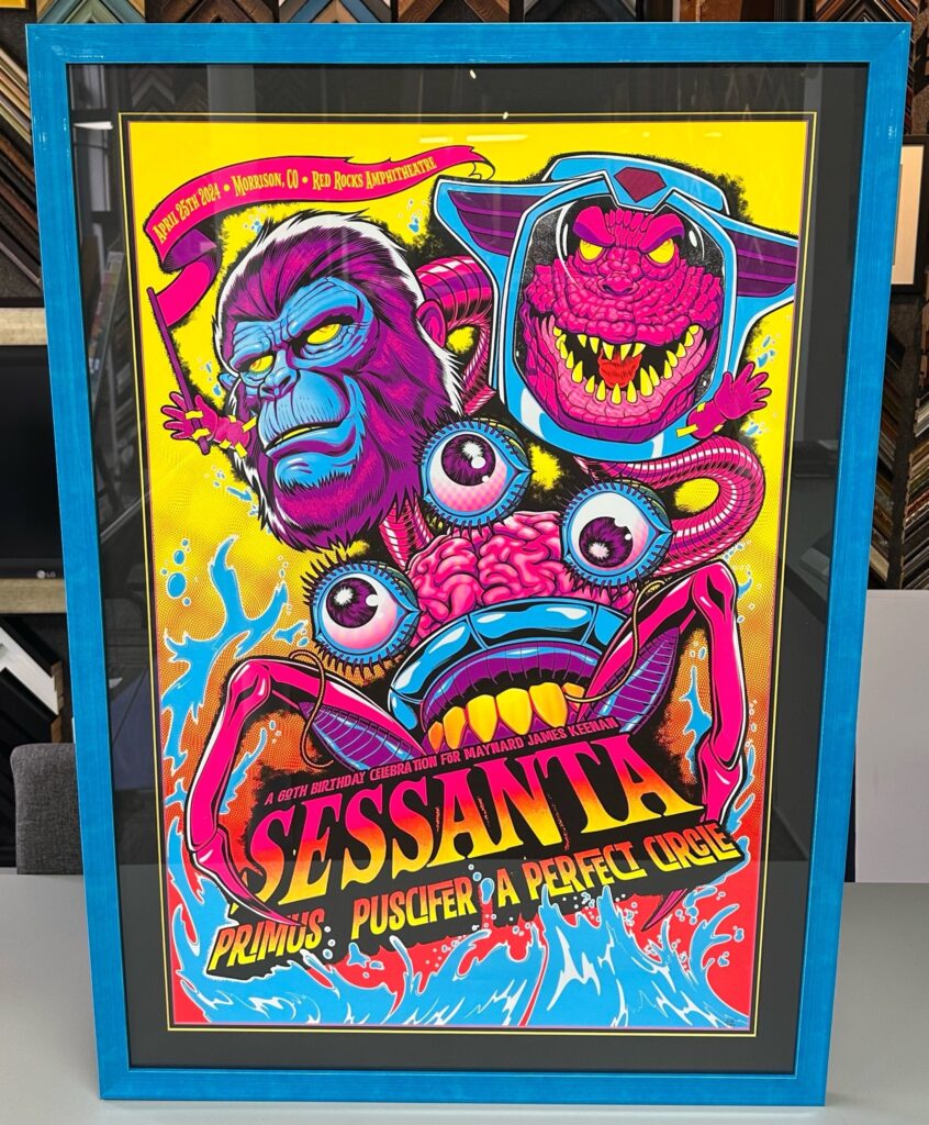 Custom Framed Sessanta Concert Print 