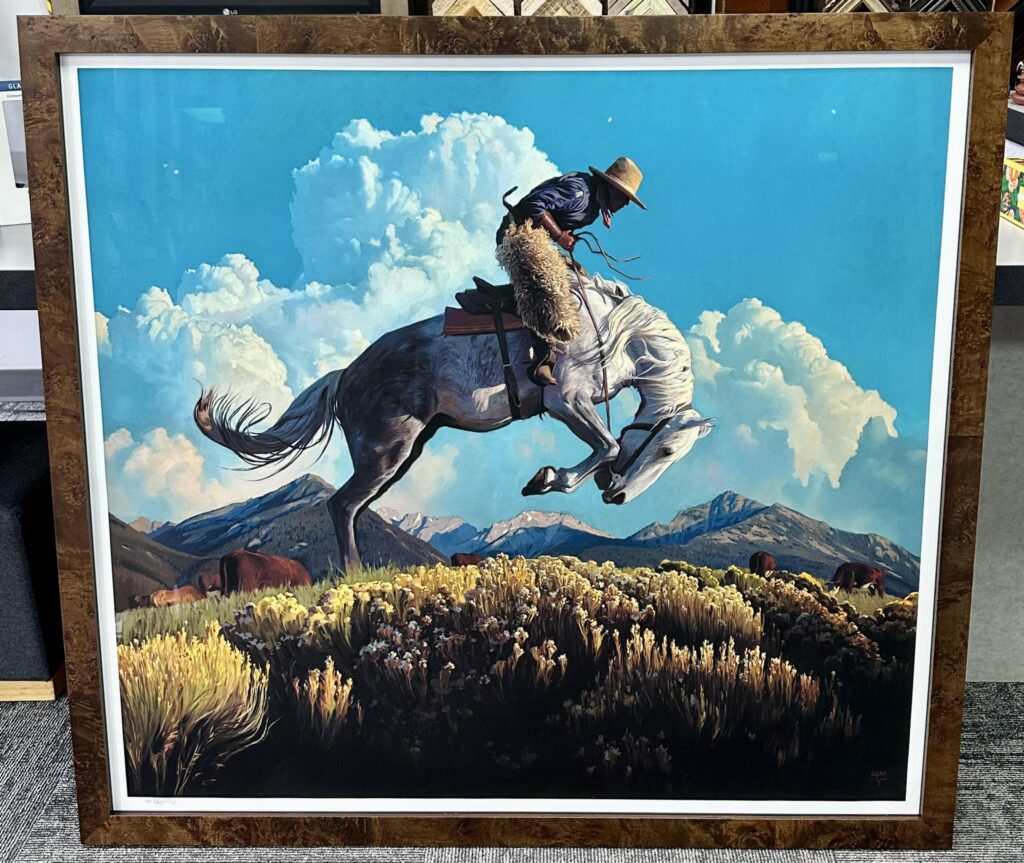 Custom Framed Mark Maggiori Fine Art