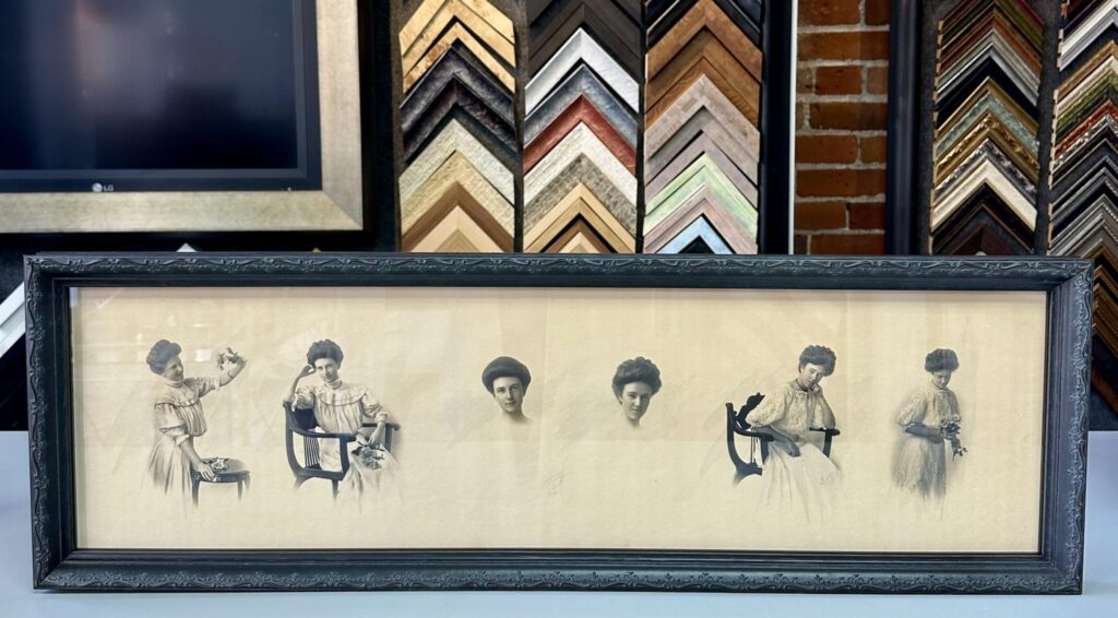 Custom Framed Vintage Victorian Portraits