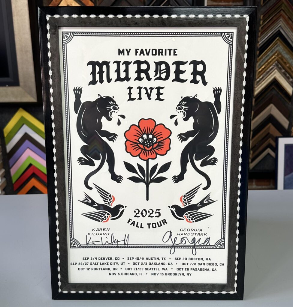 Custom Framed My Favorite Murder Print