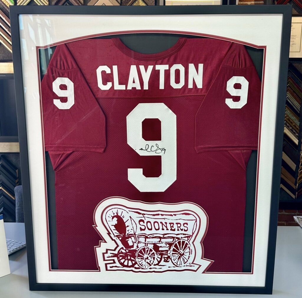 Custom Framed Oklahoma Sooners Jerseys