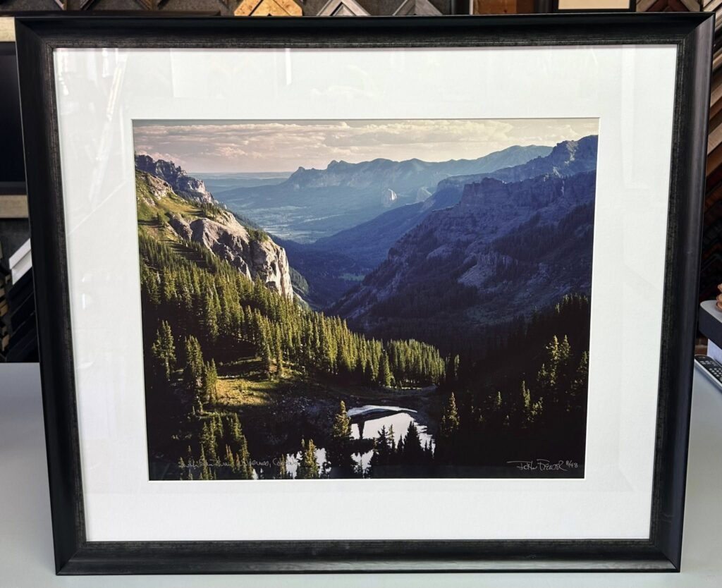 Custom Framed Photography Denver 
