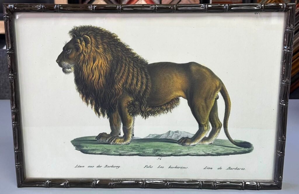 Custom Framed Lithographs by Karl Joseph Brodtmann
