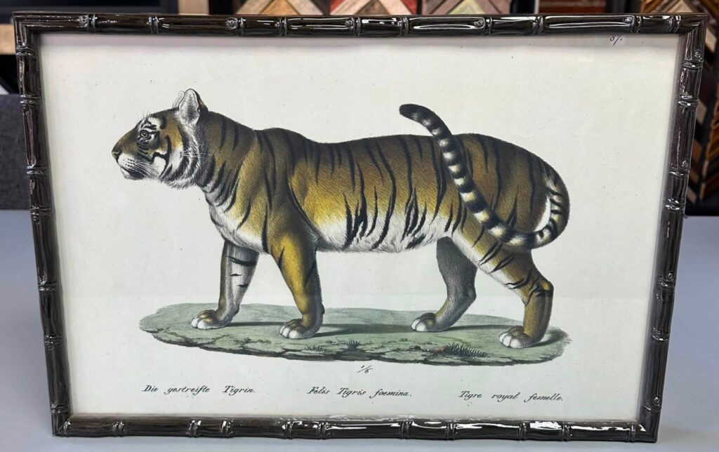 Custom Framed Lithographs by Karl Joseph Brodtmann