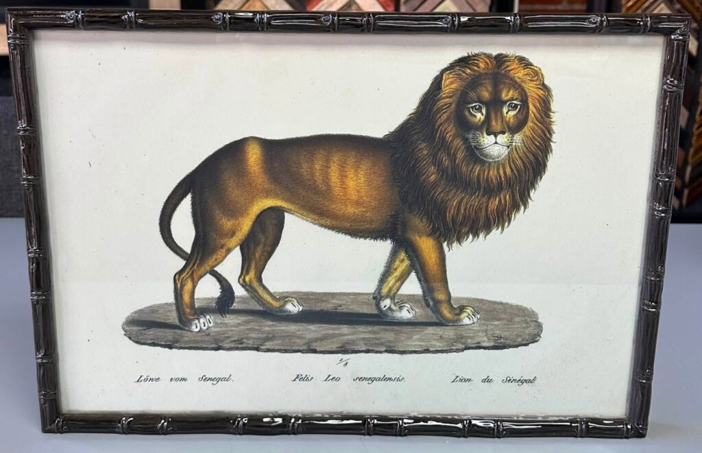 Custom Framed Lithographs by Karl Joseph Brodtmann