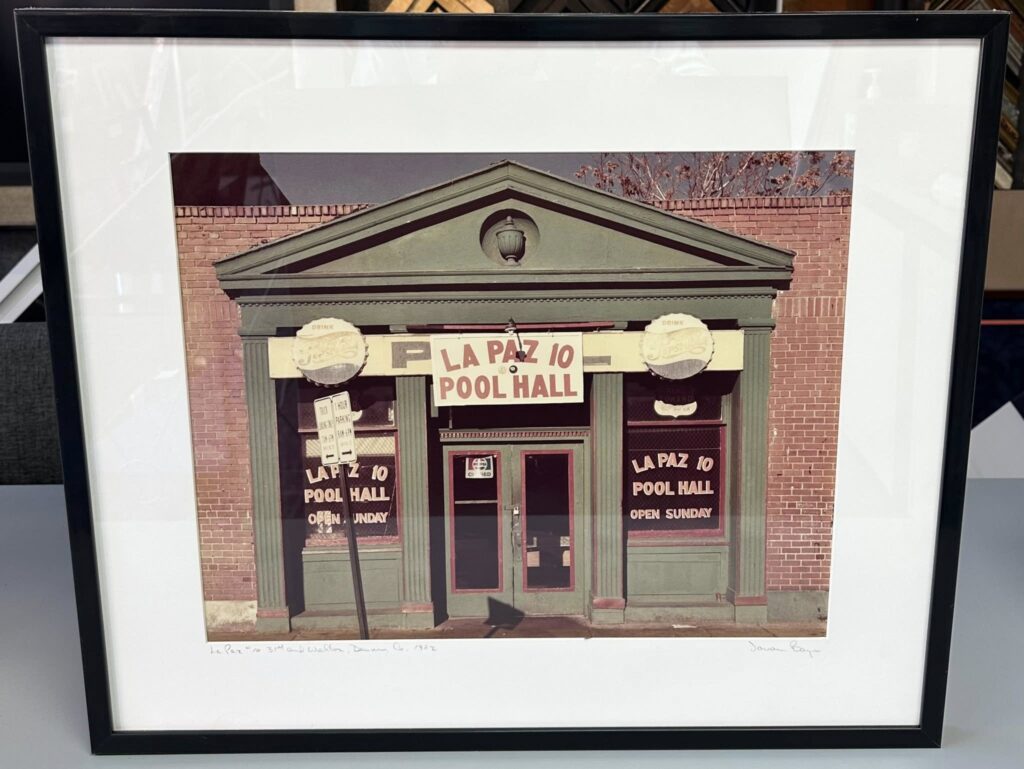 Custom Framed Vintage Denver Photographs