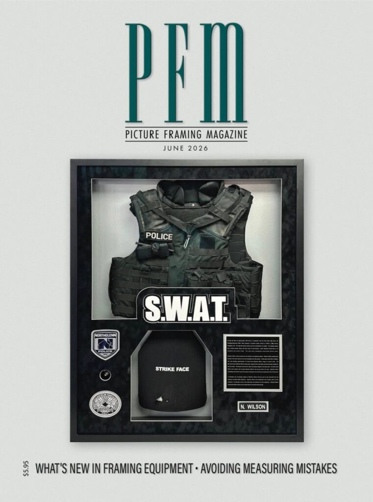5280 Custom Framing Featured in Picture Framing Magazine