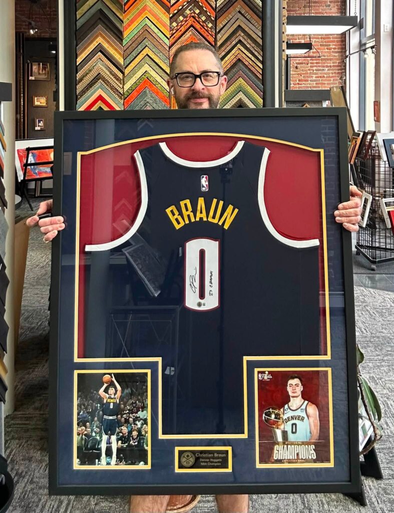 5280 Custom Framing | Denver’s Best Jersey Framing Company