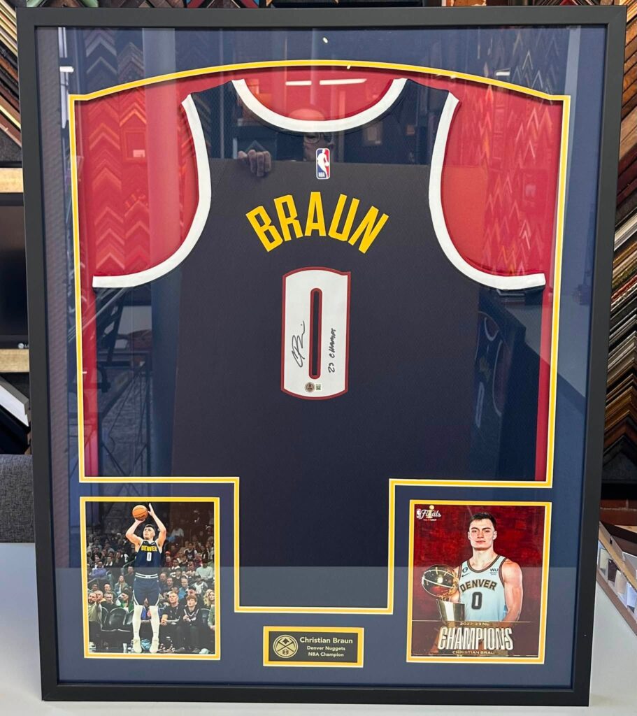 5280 Custom Framing | Denver’s Best Jersey Framing Company