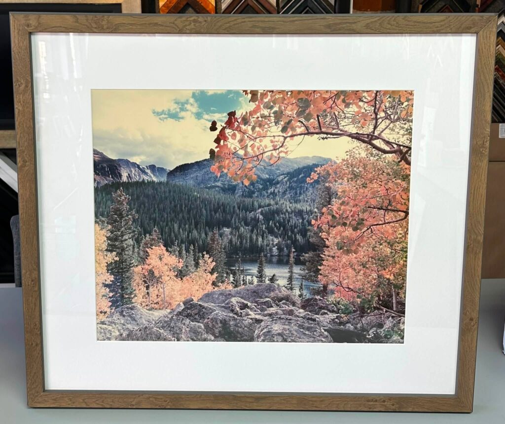 Custom Framed Photography Denver 