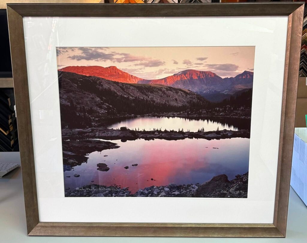 Custom Framed Photography Denver 