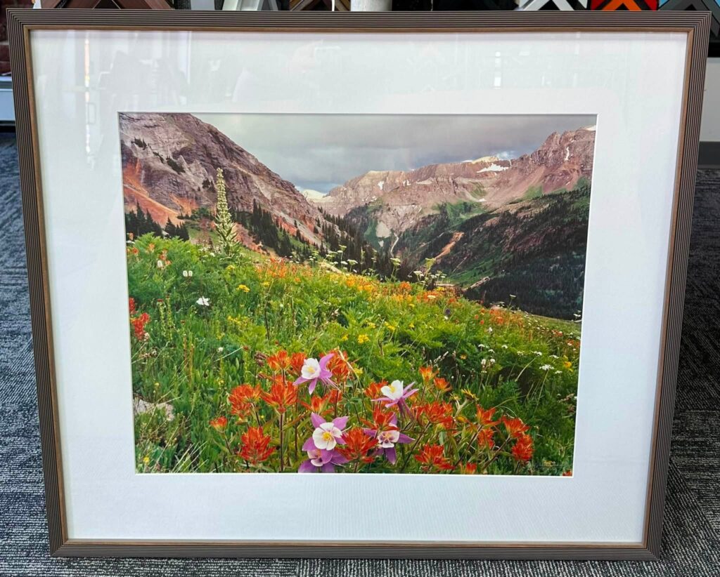 Custom Framed Photography Denver 