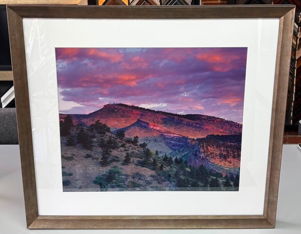 Custom Framed Photography Denver 